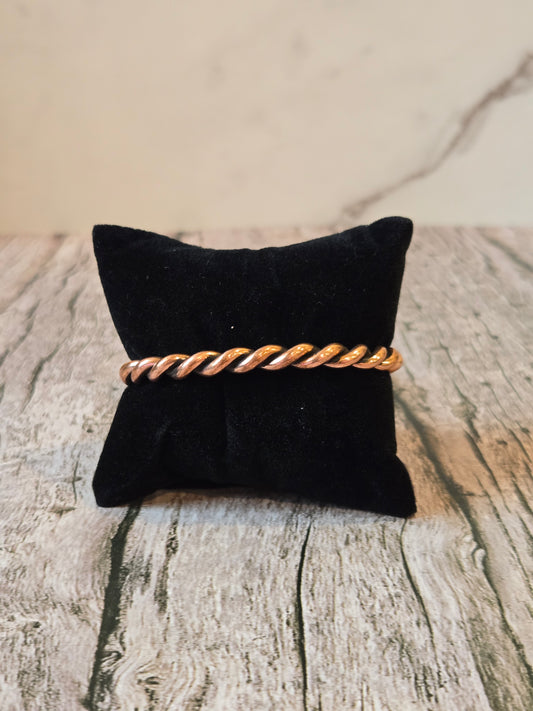 Heavy Twist Copper Cuff