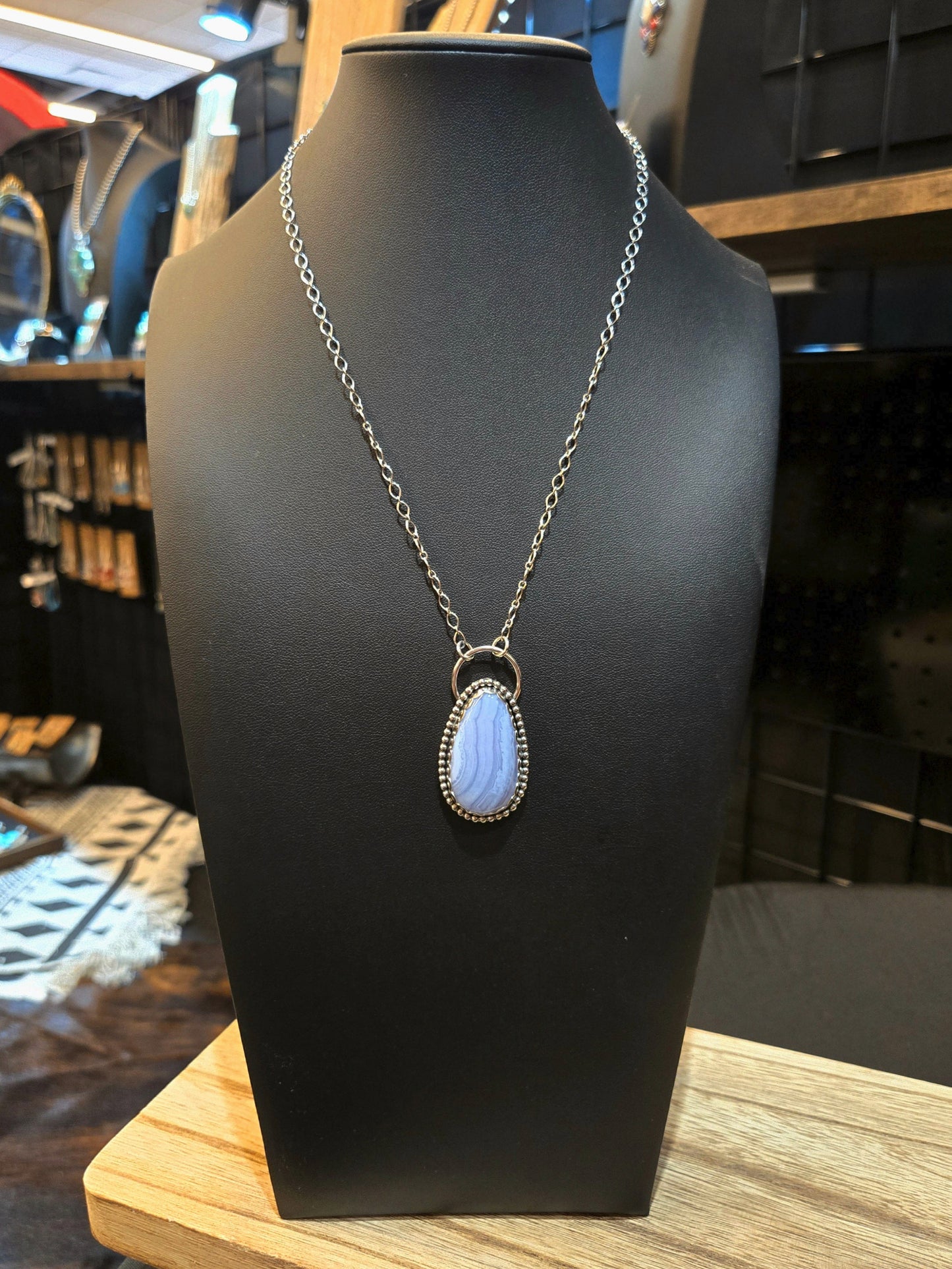 Crazy Lace Agate Necklace