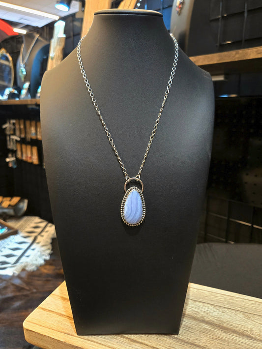 Crazy Lace Agate Necklace