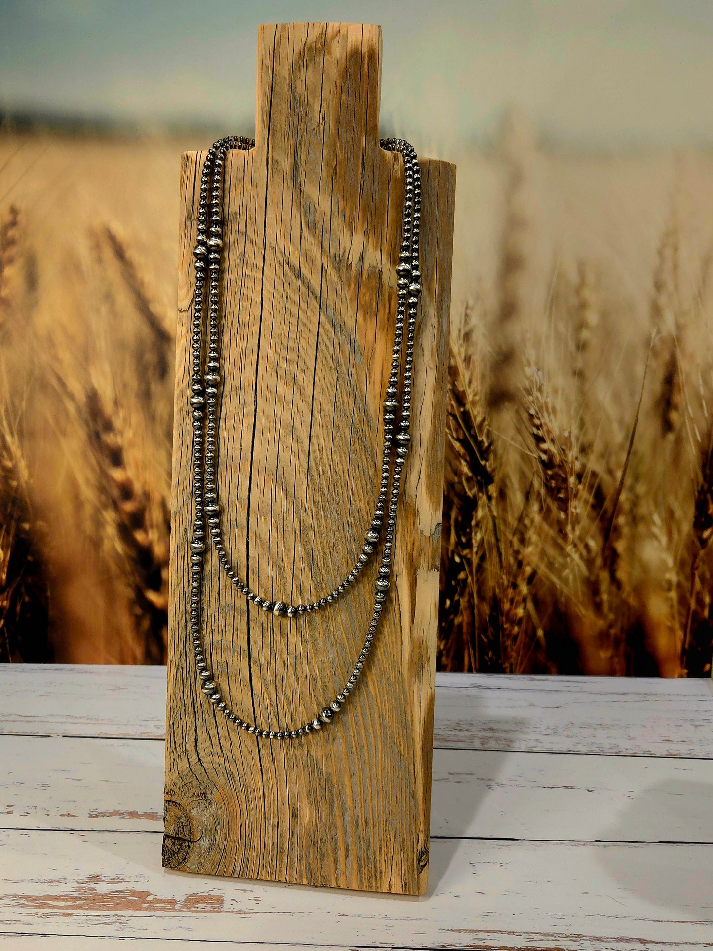 Desert Pearl Graduated Necklaces