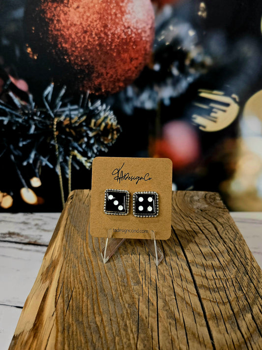 Dice Studs