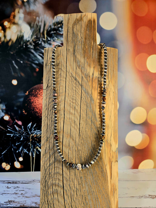 Desert Pearl Wild Horse Necklace