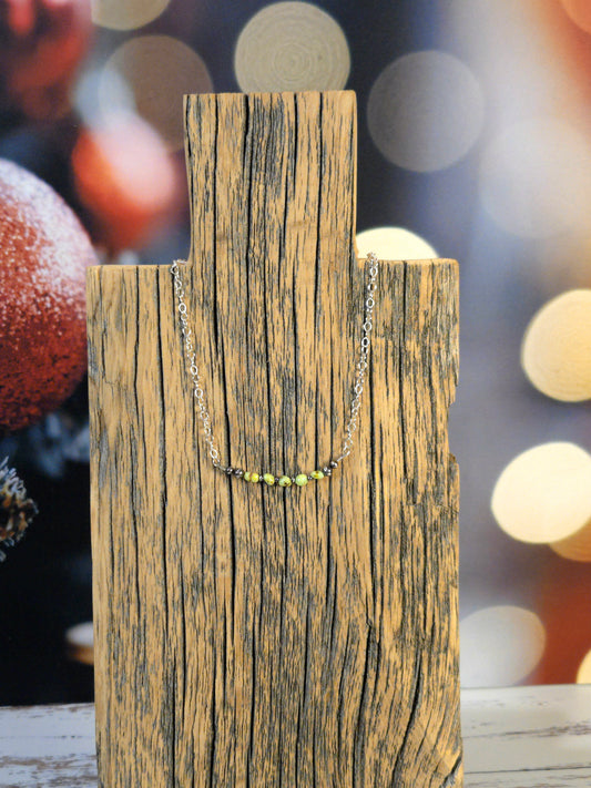 Palomino Desert Pearl Bar Necklace