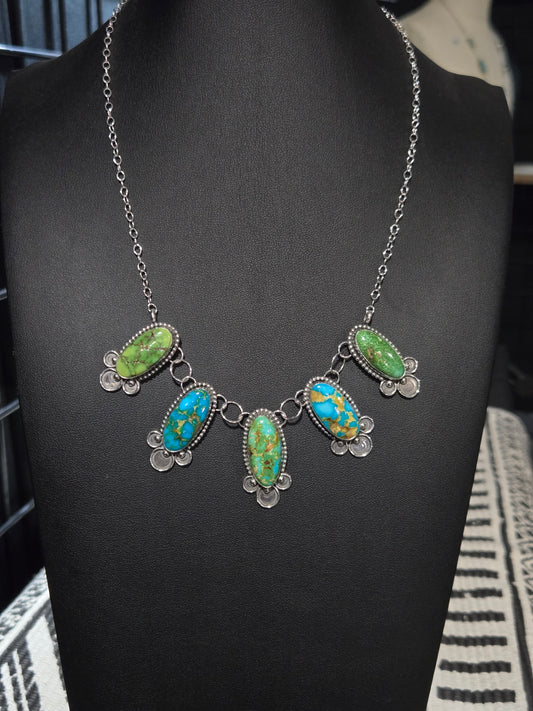 Sonoran Mountain Charm Necklace