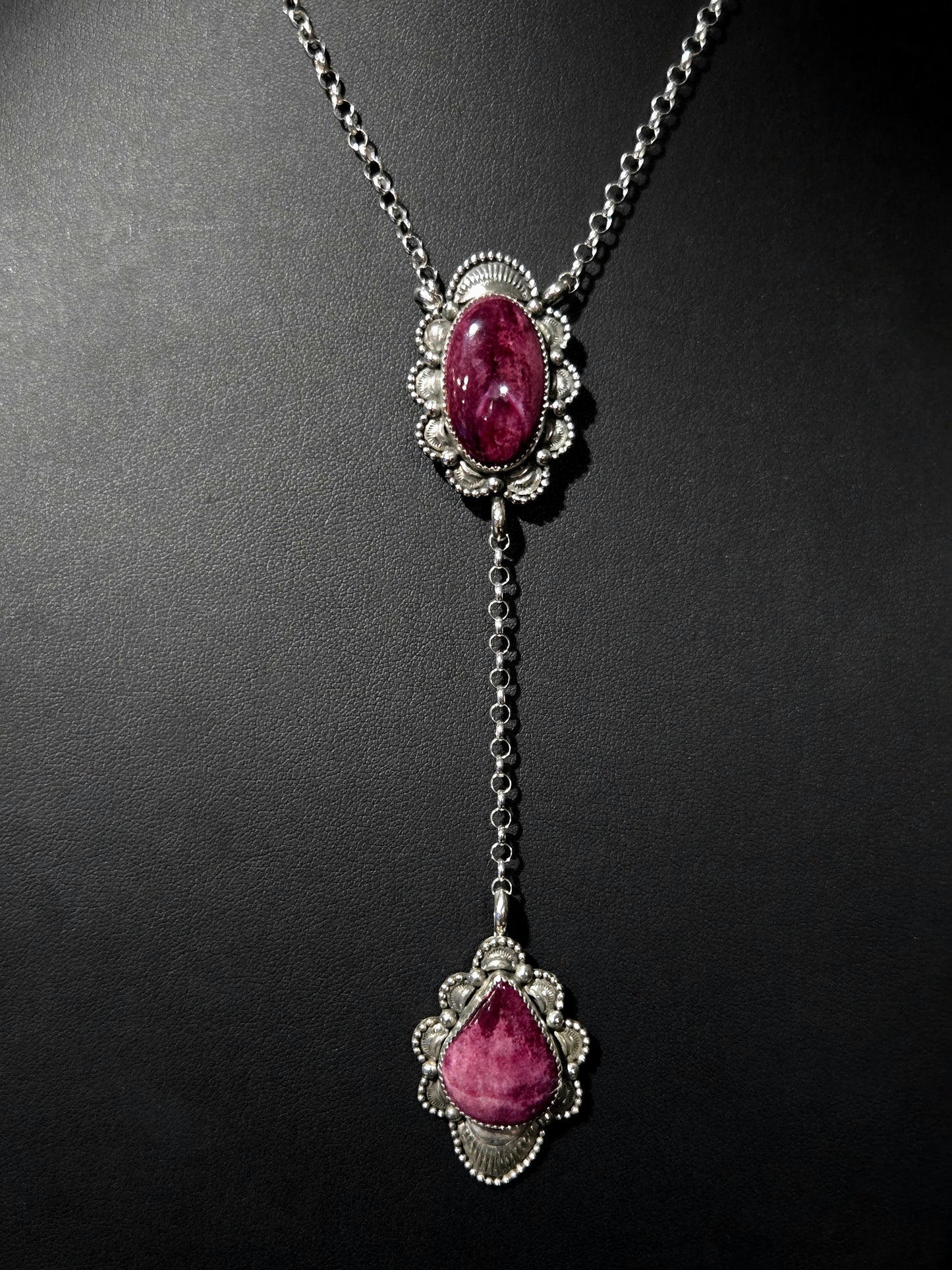 Purple Spiny Lariat