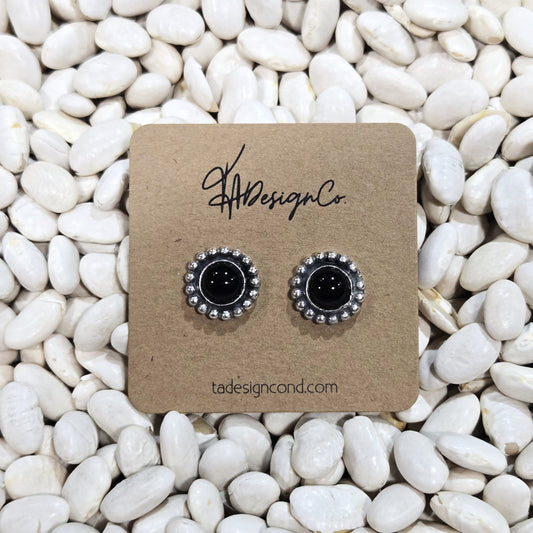 Black Onyx Studs