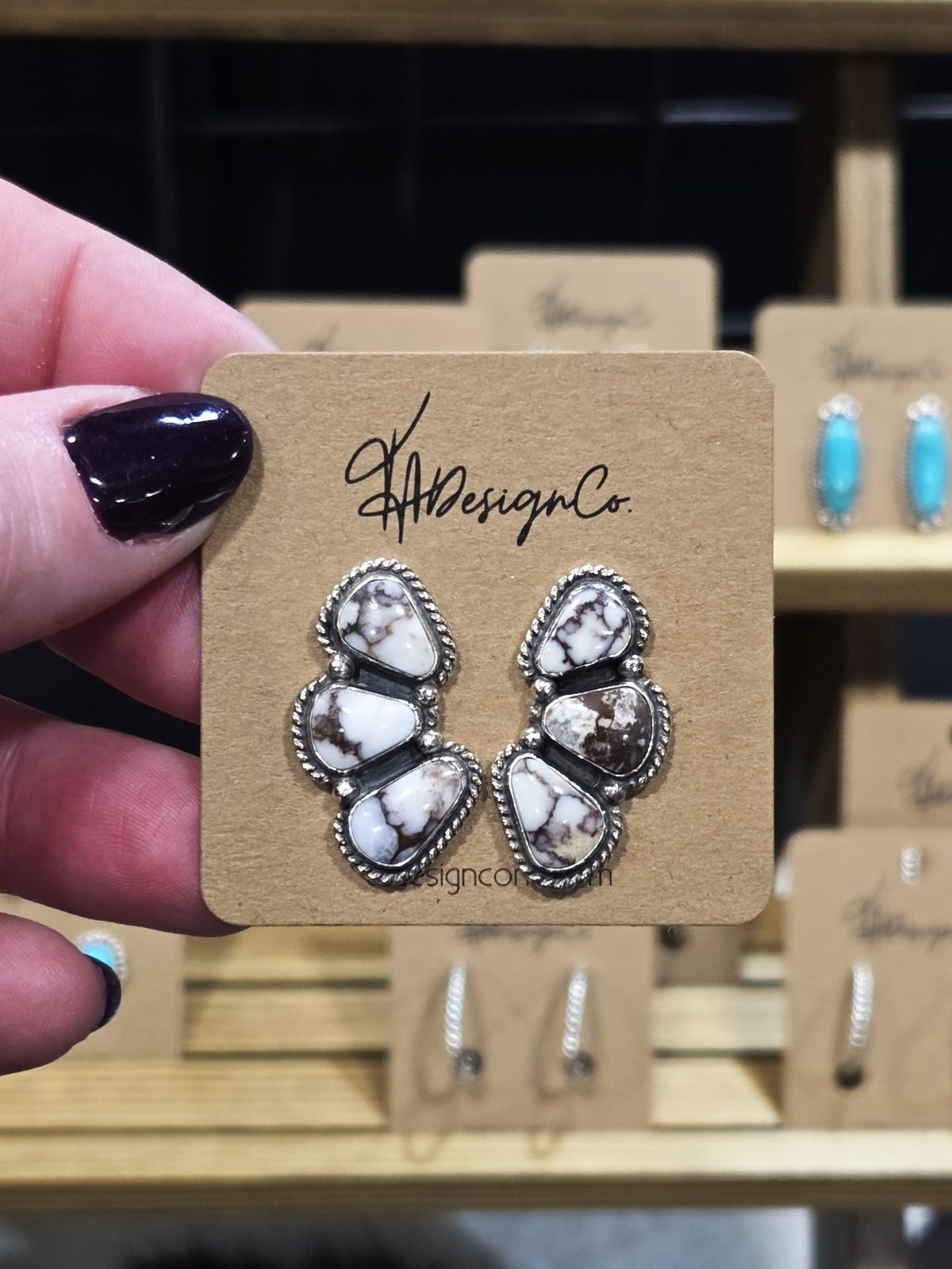 Wild Horse Cluster Studs