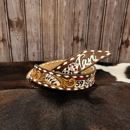 Custom Tooled Belt