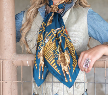 Back When They Bucked Wild Rag