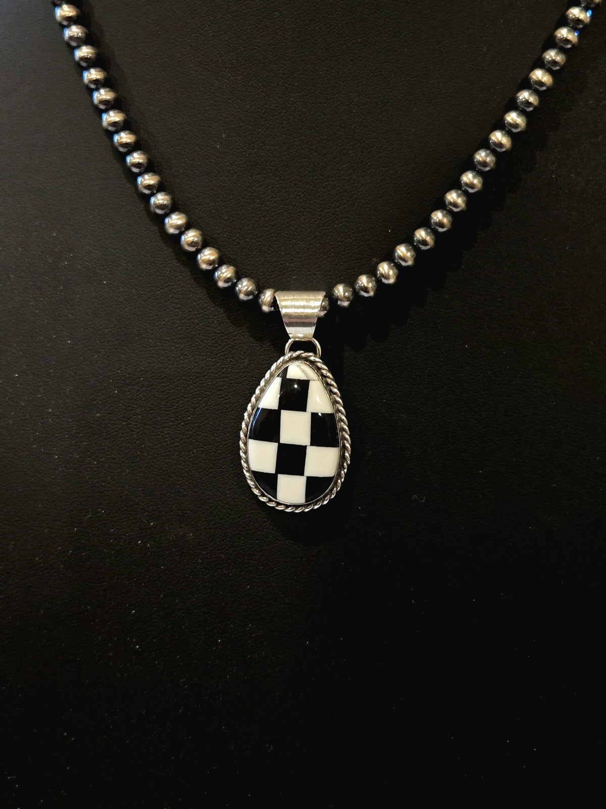 Checkered Pendant
