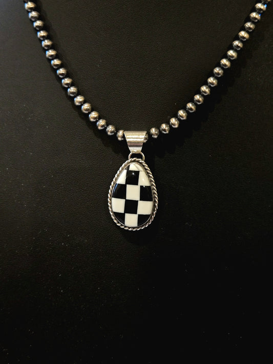 Checkered Pendant