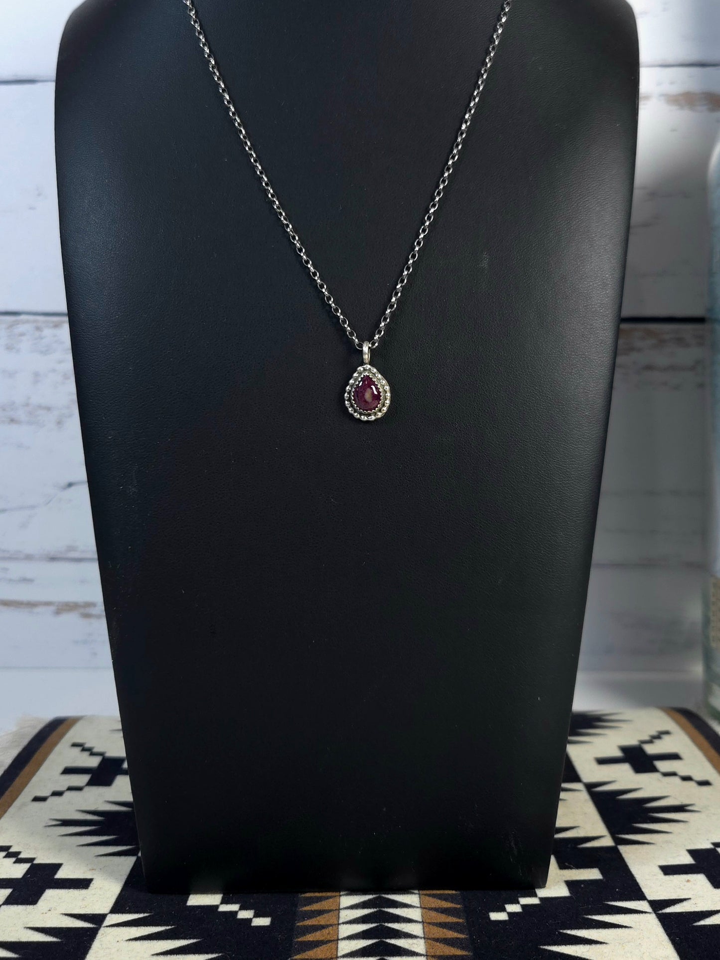Purple Spiny Mini Pendant