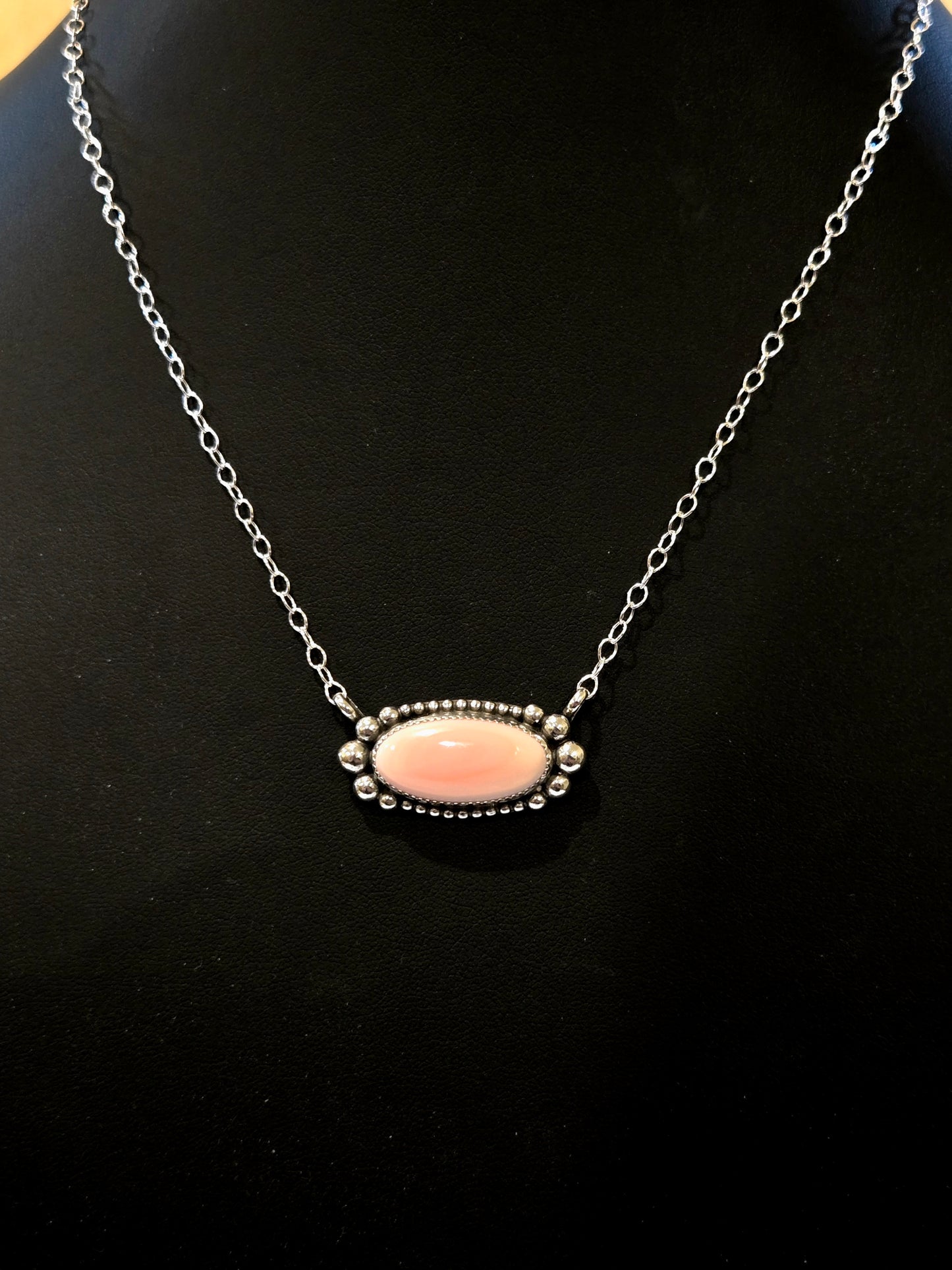 Pink Conch Necklace