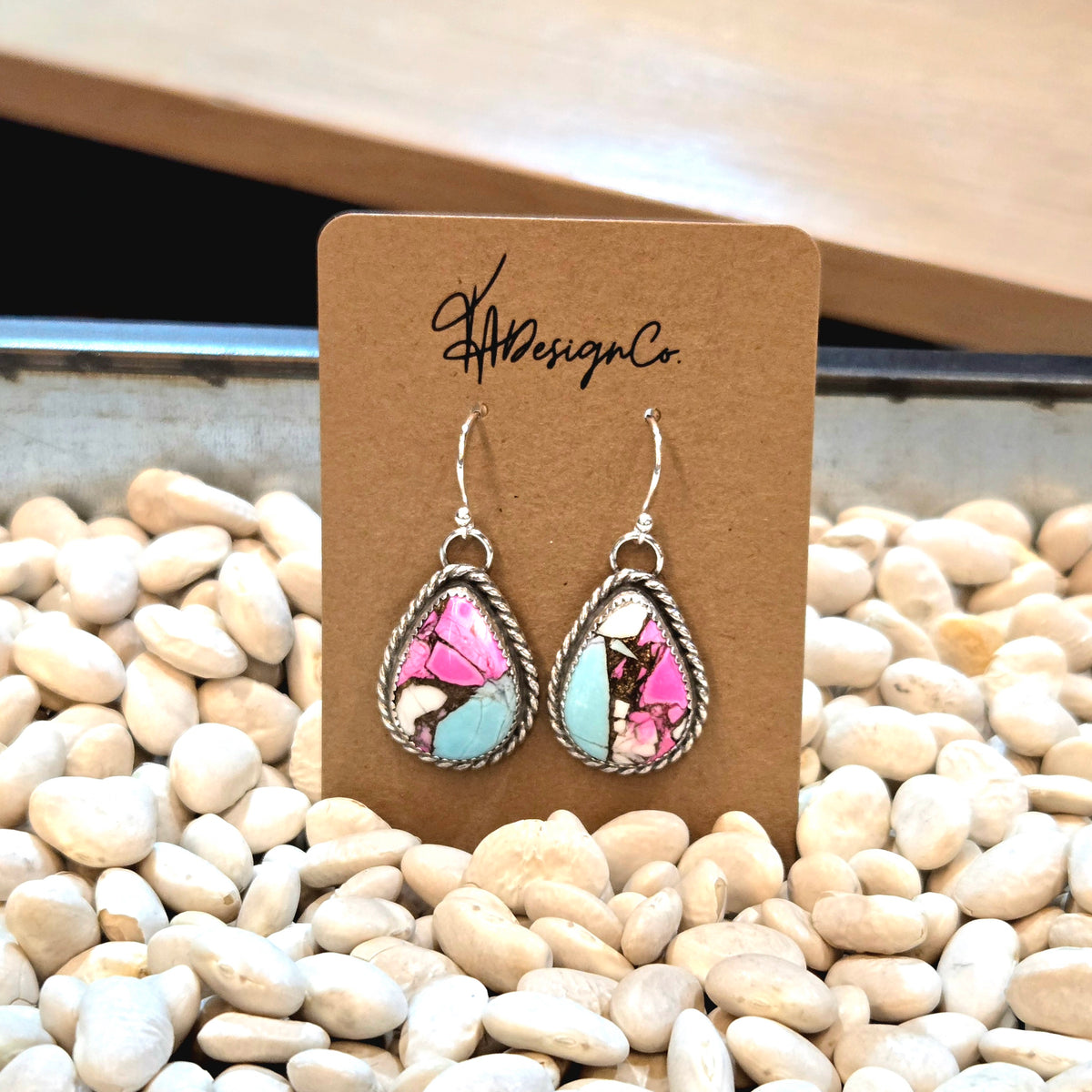 Cotton Candy Dangles