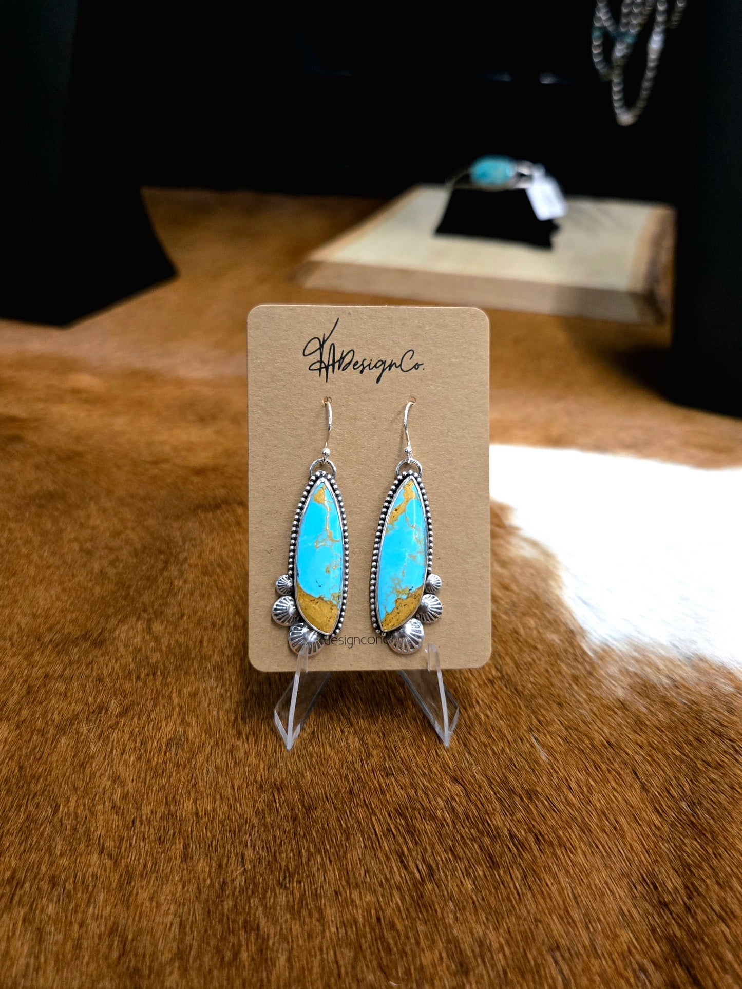 Glacier Blue Dangles