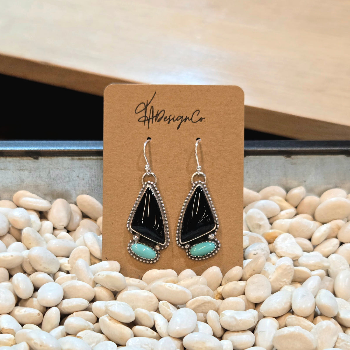 Black Onyx Dangles