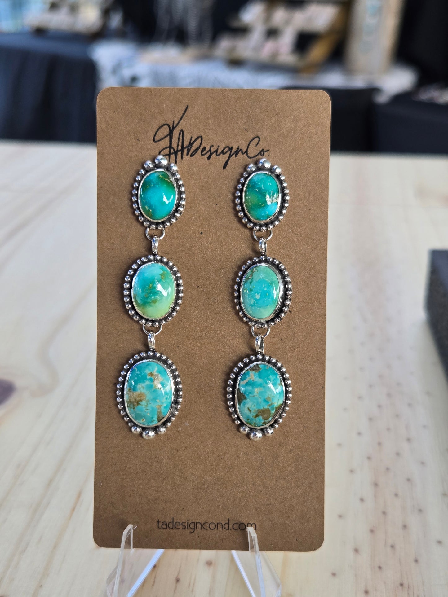 Sonoran 3 Stone Dangles