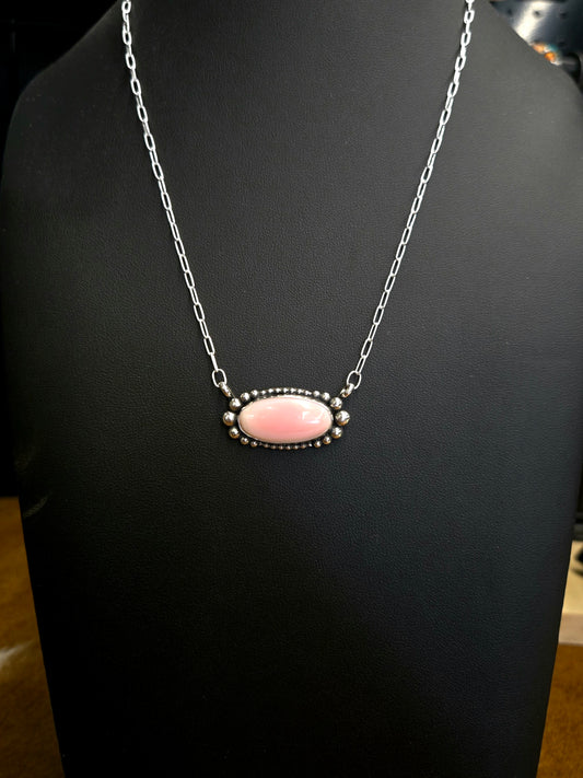 Pink Conch Necklace